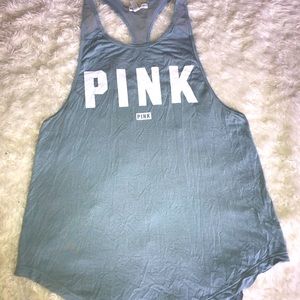 Victoria secret pink lounge racer back top
